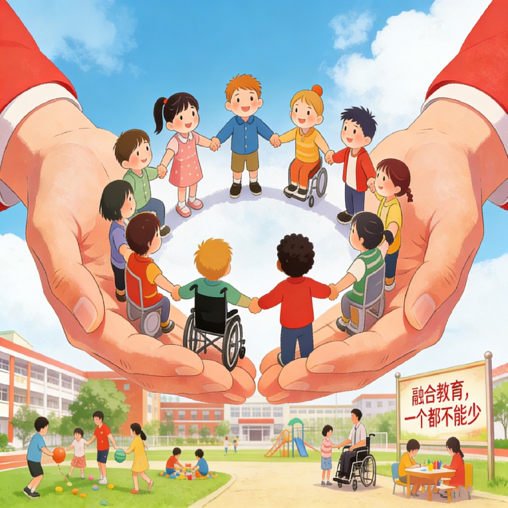 国家政策托底的融合教育，藏着最暖的教育公平