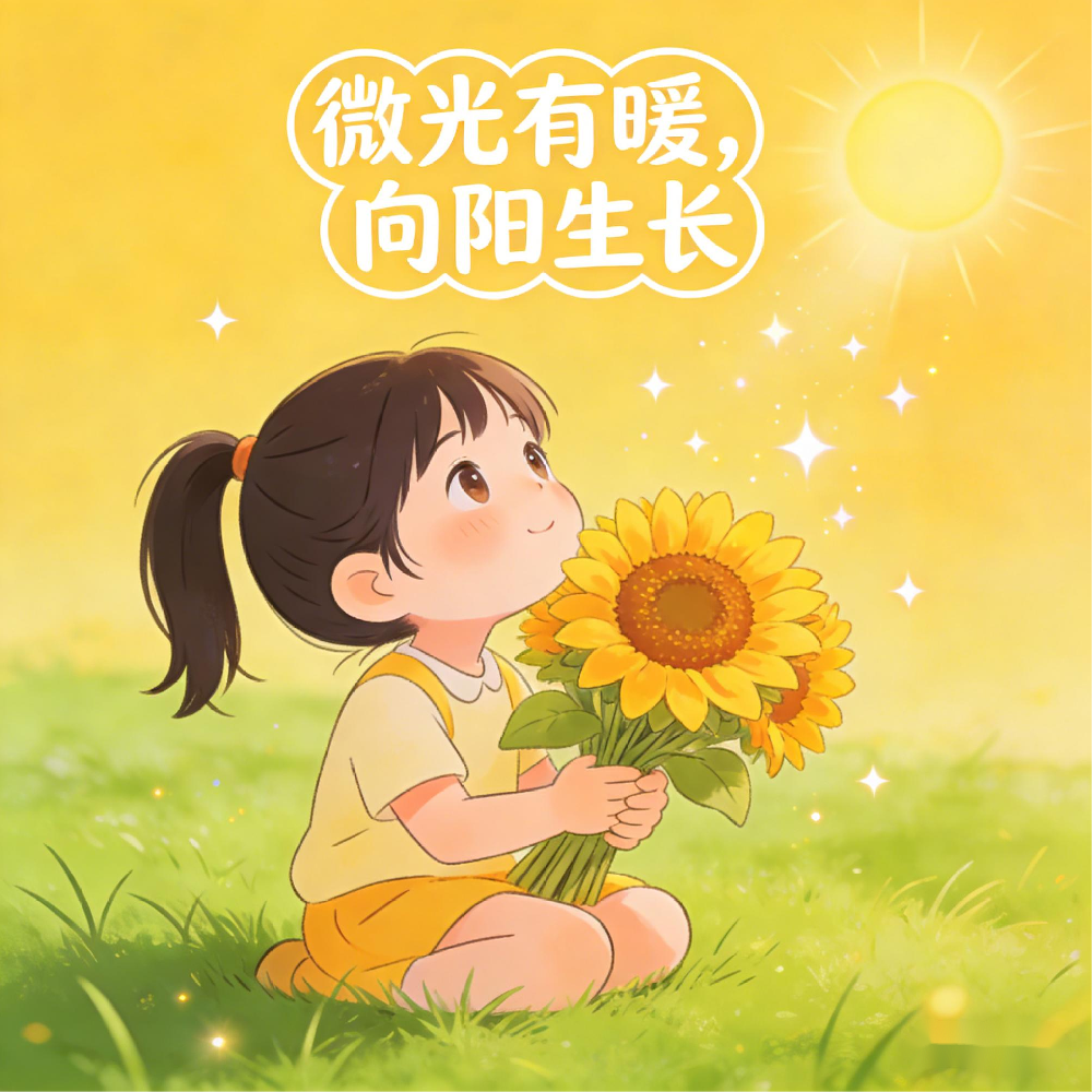 微光有暖，向阳生长